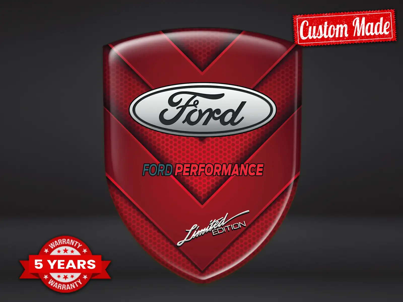 Ford Emblèmes Capot Pro Max Durables Stylé Performance